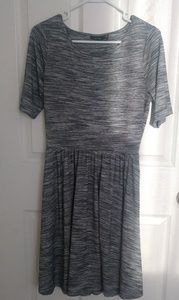 Heather Gray A-Line Dress